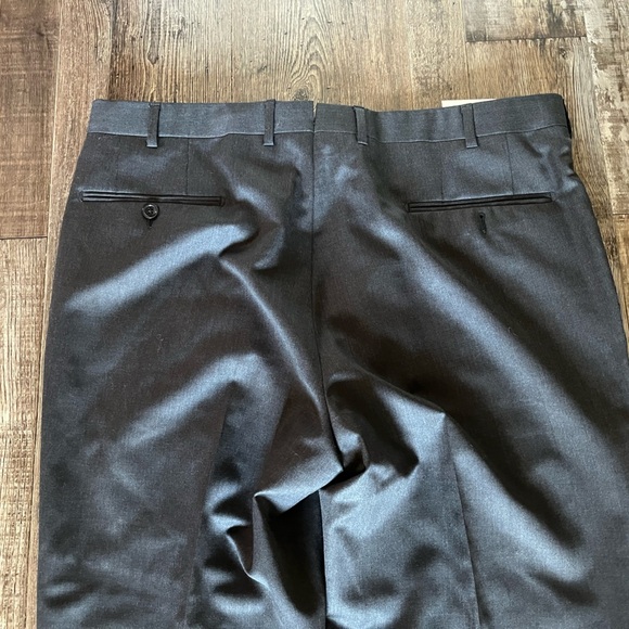 Ermenegildo Zegna Dark Grey Trofeo Wool Suit Pants US Size 44 - Picture 11 of 11